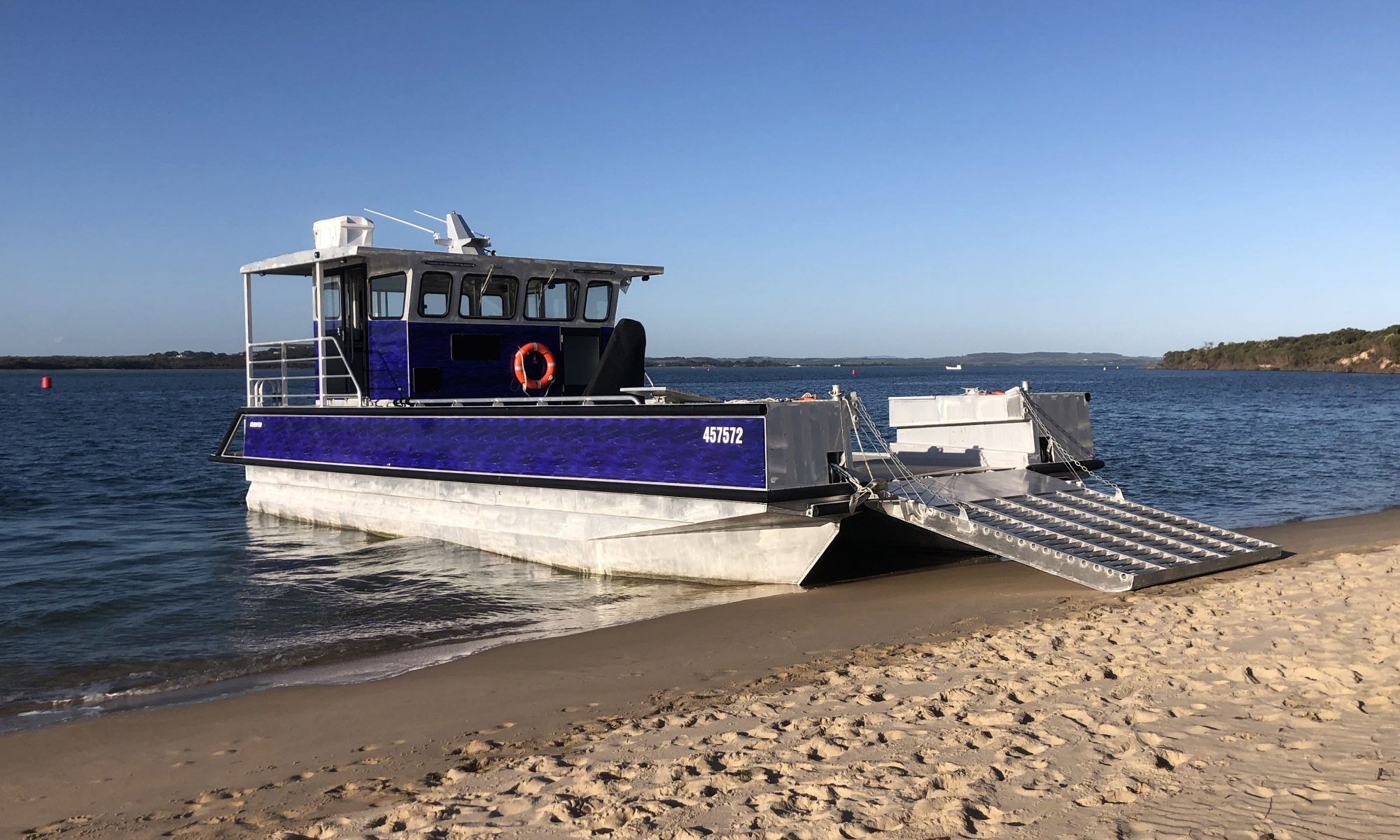12m Catamaran Work Boat - alumarine