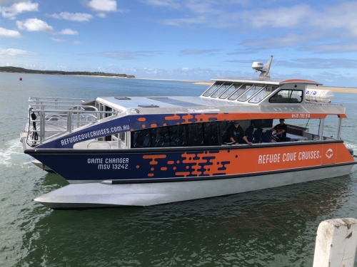 Game Changer 12m Z Bow Catamaran Survey 1C 2 + 50